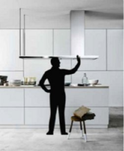 Вытяжка FALMEC DESIGN LUMEN ISOLA STEEL 175 DX фото 3 в Краснодаре Вытяжка FALMEC DESIGN LUMEN ISOLA STEEL 175 DX фото 3 в Краснодаре