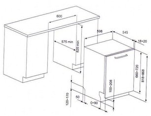 Посудомоечная машина Куперсберг GLF 689 фото 2 в Краснодаре Посудомоечная машина Kuppersberg GLF 689 фото 2 в Краснодаре