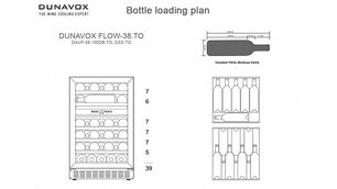 Встраиваемый винный шкаф Дунавокс DAUF-38.100DC фото в Краснодаре Встраиваемый винный шкаф Dunavox DAUF-38.100DC фото в Краснодаре