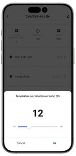 Встраиваемый винный шкаф Дунавокс DVN-19.50B.TO фото 3 в Краснодаре Встраиваемый винный шкаф Dunavox DVN-19.50B.TO фото 3 в Краснодаре