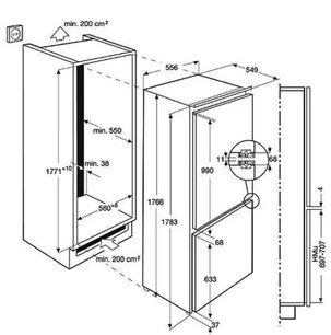 Холодильник АЕГ SCS81800F0 фото 4 в Краснодаре Холодильник AEG SCS81800F0 фото 4 в Краснодаре
