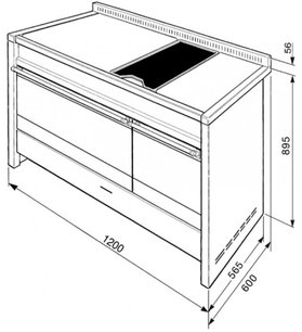 Варочный центр Smeg A3-7 фото 2 в Краснодаре