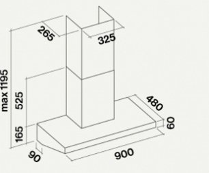 Вытяжка Falmec Marte 90 PRO фото 3 в Краснодаре