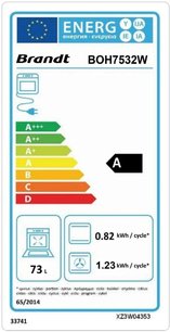 Встраиваемый духовой шкаф Брандт BOH7532W фото 3 в Краснодаре Встраиваемый духовой шкаф Brandt BOH7532W фото 3 в Краснодаре