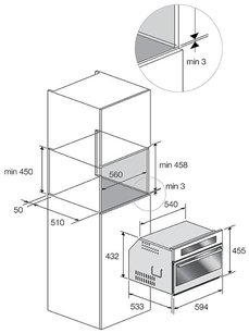 Встраиваемая микроволновая печь Фулгор Милано FCMO 4507 TM X фото 4 в Краснодаре Встраиваемая микроволновая печь Fulgor Milano FCMO 4507 TM X фото 4 в Краснодаре