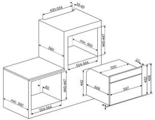Микроволновая печь Смег SF4750MOT фото 2 в Краснодаре Микроволновая печь Smeg SF4750MOT фото 2 в Краснодаре