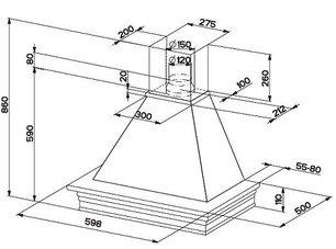 Вытяжка Фабер RANCH 60 корпус белый фото 4 в Краснодаре Вытяжка Faber RANCH 60 корпус белый фото 4 в Краснодаре