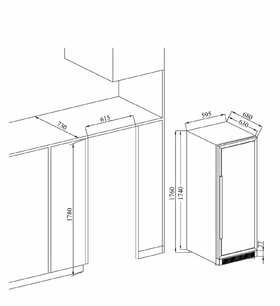 Винный шкаф Climadiff PRO147XDZ фото 2 в Краснодаре