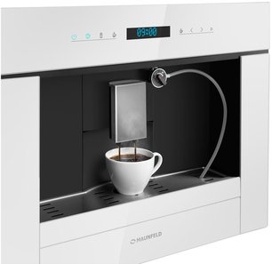 Встраиваемая кофемашина Маунфилд AMCM1503W фото 3 в Краснодаре Встраиваемая кофемашина Maunfeld AMCM1503W фото 3 в Краснодаре