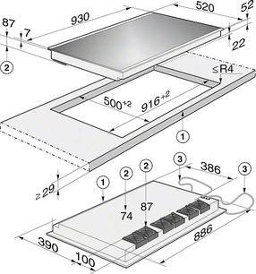 Индукционная панель Миле KM6395 FlexTouch фото 2 в Краснодаре Индукционная панель Miele KM6395 FlexTouch фото 2 в Краснодаре