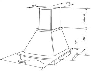 Вытяжка Куперсберг DRM 900 фото 2 в Краснодаре Вытяжка Kuppersberg DRM 900 фото 2 в Краснодаре