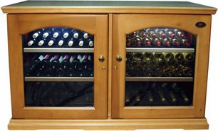 Винный шкаф IP CEX 2151 RU дуб фото 2 в Краснодаре