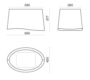 Вытяжка Falmec Mare isola 66 (450) (с системой E.ion) ECP white фото 4 в Краснодаре