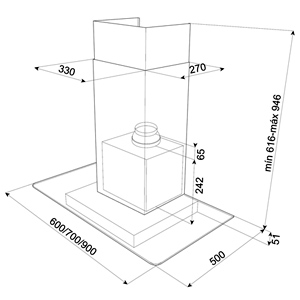 Вытяжка Тека DG3 60 фото 2 в Краснодаре Вытяжка Teka DG3 60 фото 2 в Краснодаре