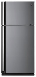 Двухкамерный холодильник Шарп SJXE59PMSL фото в Краснодаре Двухкамерный холодильник Sharp SJXE59PMSL фото в Краснодаре