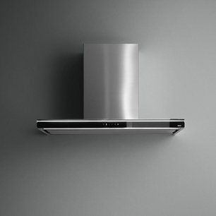 Вытяжка Falmec SILENCE LUMINA NRS 90 INOX VETRO NERO (800) фото 4 в Краснодаре