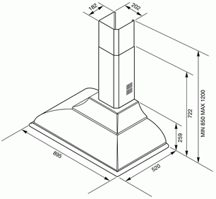 Вытяжка Смег KC19RA фото 3 в Краснодаре Вытяжка Smeg KC19RA фото 3 в Краснодаре