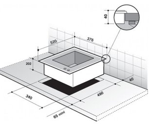 Модульная система Де Дитрих DTE 1058 X фото 3 в Краснодаре Модульная система De Dietrich DTE 1058 X фото 3 в Краснодаре