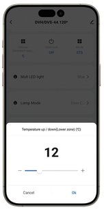 Встраиваемый винный шкаф Дунавокс DVN-44.120DB.TO фото 3 в Краснодаре Встраиваемый винный шкаф Dunavox DVN-44.120DB.TO фото 3 в Краснодаре