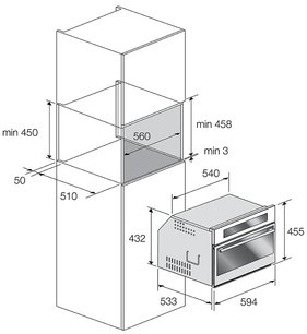 Духовой шкаф Fulgor Milano FCMO 4511 TM X фото 4 в Краснодаре