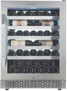 Встраиваемый винный шкаф Каванова CV045-1TL фото в Краснодаре Встраиваемый винный шкаф Cavanova CV045-1TL фото в Краснодаре