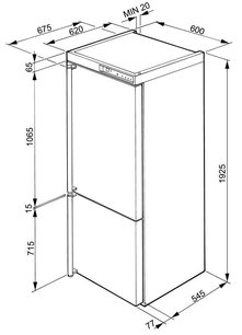 Холодильник Смег FA350X1 фото 2 в Краснодаре Холодильник Smeg FA350X1 фото 2 в Краснодаре