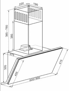 Вытяжка Кайзер AT 6430 FG Eco фото 4 в Краснодаре Вытяжка Kaiser AT 6430 FG Eco фото 4 в Краснодаре