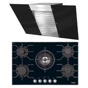 Miele (варочная панель KM 3034-1 + вытяжка DA 6096 W OBSW) фото в Краснодаре Miele (варочная панель KM 3034-1 + вытяжка DA 6096 W OBSW) фото в Краснодаре