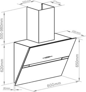 Вытяжка Кайзер AT 6407 FW фото 3 в Краснодаре Вытяжка Kaiser AT 6407 FW фото 3 в Краснодаре