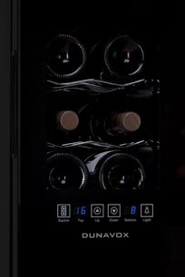 Винный шкаф Дунавокс DX-12.33DSC фото 4 в Краснодаре Винный шкаф Dunavox DX-12.33DSC фото 4 в Краснодаре