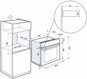 Духовой шкаф De Dietrich DOR4747X фото 2 в Краснодаре