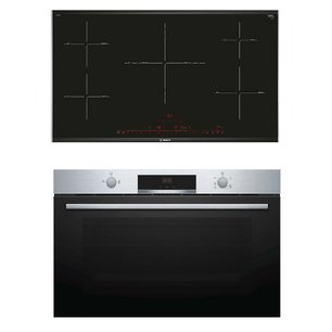 Bosch (варочная панель PIV975DC1E + духовой шкаф VGD553FB0) фото в Краснодаре Bosch (варочная панель PIV975DC1E + духовой шкаф VGD553FB0) фото в Краснодаре