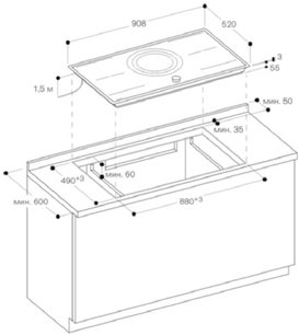 Индукционная варочная панель Гаггенау CI283102 фото 2 в Краснодаре Индукционная варочная панель Gaggenau CI283102 фото 2 в Краснодаре