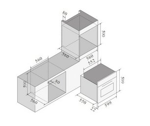 Духовой шкаф ILVE OV60-SNT3/MGB фото 2 в Краснодаре