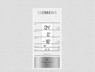 Отдельностоящий холодильник с нижней морозильной камерой SIEMENS KG49NSW2AR фото 3 в Краснодаре