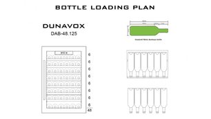 Винный шкаф Дунавокс DAB-48.125SS фото 4 в Краснодаре Винный шкаф Dunavox DAB-48.125SS фото 4 в Краснодаре