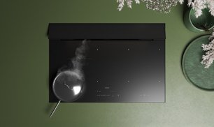 Варочная панель с вытяжкой Фалмек BRERA 75 VETRO NERO фото 3 в Краснодаре Варочная панель с вытяжкой Falmec BRERA 75 VETRO NERO фото 3 в Краснодаре