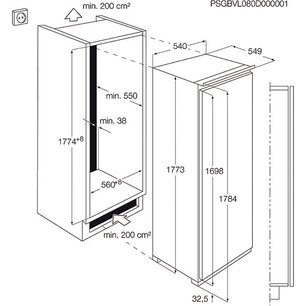 Холодильник АЕГ SKZ71800F0 фото 3 в Краснодаре Холодильник AEG SKZ71800F0 фото 3 в Краснодаре