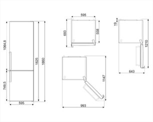 Холодильник Смег FC182PBNEM фото 3 в Краснодаре Холодильник Smeg FC182PBNEM фото 3 в Краснодаре