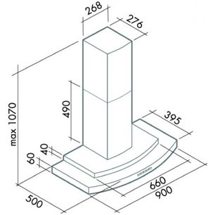 Вытяжка Де Дитрих DHD 516 XE 1 фото 3 в Краснодаре Вытяжка De Dietrich DHD 516 XE 1 фото 3 в Краснодаре