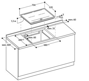Индукционная варочная панель Гаггенау CI272101 фото 2 в Краснодаре Индукционная варочная панель Gaggenau CI272101 фото 2 в Краснодаре