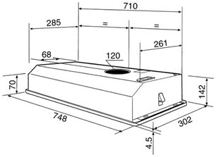 Вытяжка Смег KSEG72 фото 3 в Краснодаре Вытяжка Smeg KSEG72 фото 3 в Краснодаре
