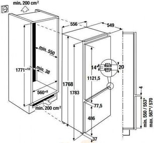 Встраиваемый холодильник Куперсбуш FKGF 8800.0i фото 2 в Краснодаре Встраиваемый холодильник Kuppersbusch FKGF 8800.0i фото 2 в Краснодаре