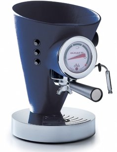 Кофеварка Бугатти DIVA Leather Blue фото в Краснодаре Кофеварка Bugatti DIVA Leather Blue фото в Краснодаре