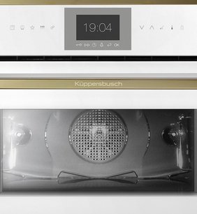 Компактный духовой шкаф с паром Куперсбуш CBD 6550.0 W4 Gold фото 3 в Краснодаре Компактный духовой шкаф с паром Kuppersbusch CBD 6550.0 W4 Gold фото 3 в Краснодаре