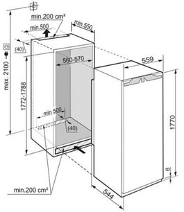 Встраиваемый холодильник Либхер IKB 3514 Comfort BioFresh фото 4 в Краснодаре Встраиваемый холодильник Liebherr IKB 3514 Comfort BioFresh фото 4 в Краснодаре
