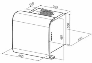 Вытяжка Фабер CARRE' PINK F42 фото 3 в Краснодаре Вытяжка Faber CARRE' PINK F42 фото 3 в Краснодаре