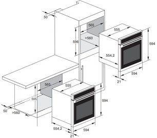 Духовой шкаф Kaiser EH 6341 фото 4 в Краснодаре