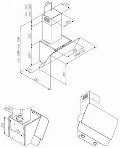 Кухонная вытяжка MAUNFELD London 60 слоновая кость фото 2 в Краснодаре Кухонная вытяжка MAUNFELD London 60 слоновая кость фото 2 в Краснодаре