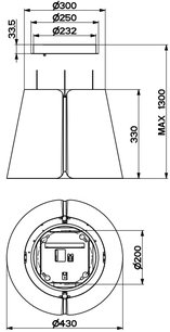 Вытяжка Фабер BEAT DG MATT F45 фото 3 в Краснодаре Вытяжка Faber BEAT DG MATT F45 фото 3 в Краснодаре